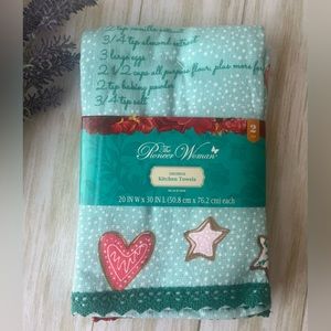 The Pioneer Woman 2 Pack Gingerbread Kitchen Towels